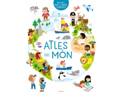 Libro Atles Del Món de Pascale Hédelin (Catalão)
