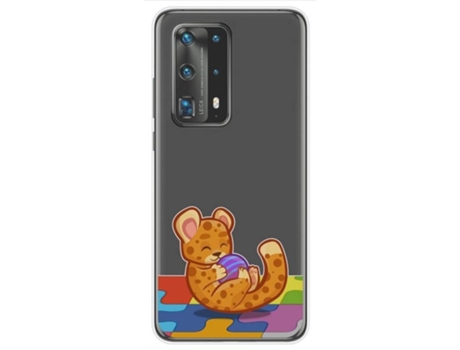 Carcasa Huawei P40 Pro TUMUNDOSMARTPHONE Dibujos Transparente Multicolor