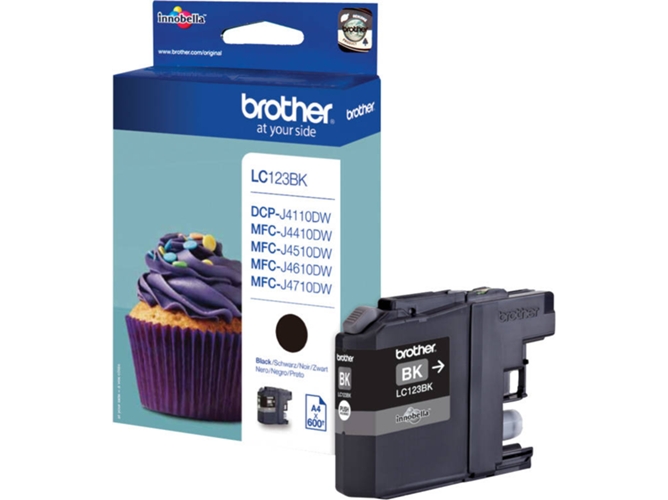 Cartucho de tinta BROTHER LC-123BK