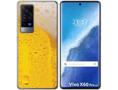 Carcasa Vivo X60 Pro 5G TUMUNDOSMARTPHONE Cerveza Multicolor