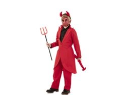 Disfraz de Niño EUROCARNAVALES Demonio Elegante con Casaco  (3 - 4 años)