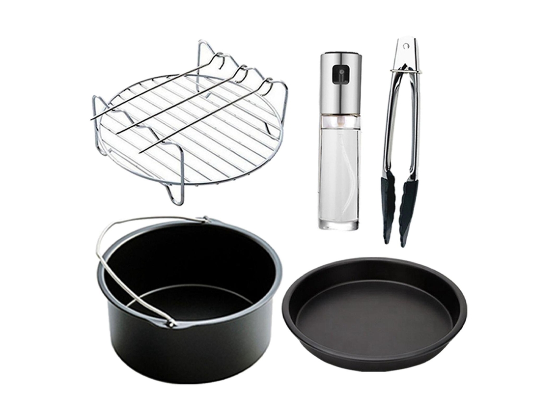 Accesorios para freidora de aire de 7 pulgadas, juego de 5 piezas para Siurn de 3,7 qt y 5,3 qt