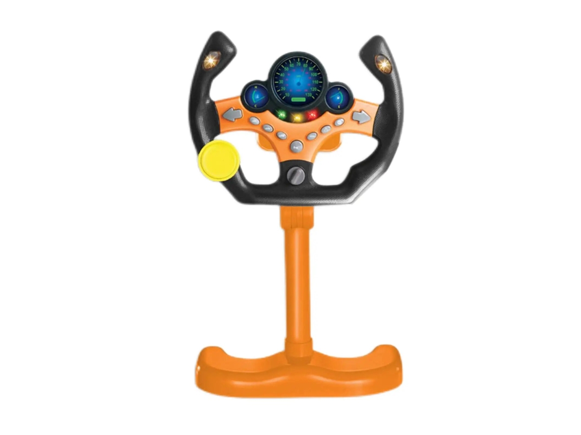 Volante Reclinável Para Crianças Com Música Iluminada Brinquedos Interactivos,... 