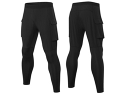 Mallas Deportivas Transpirables De Secado Rápido Para Hombre Con Bolsillo Para Gimnasio Y Fitness