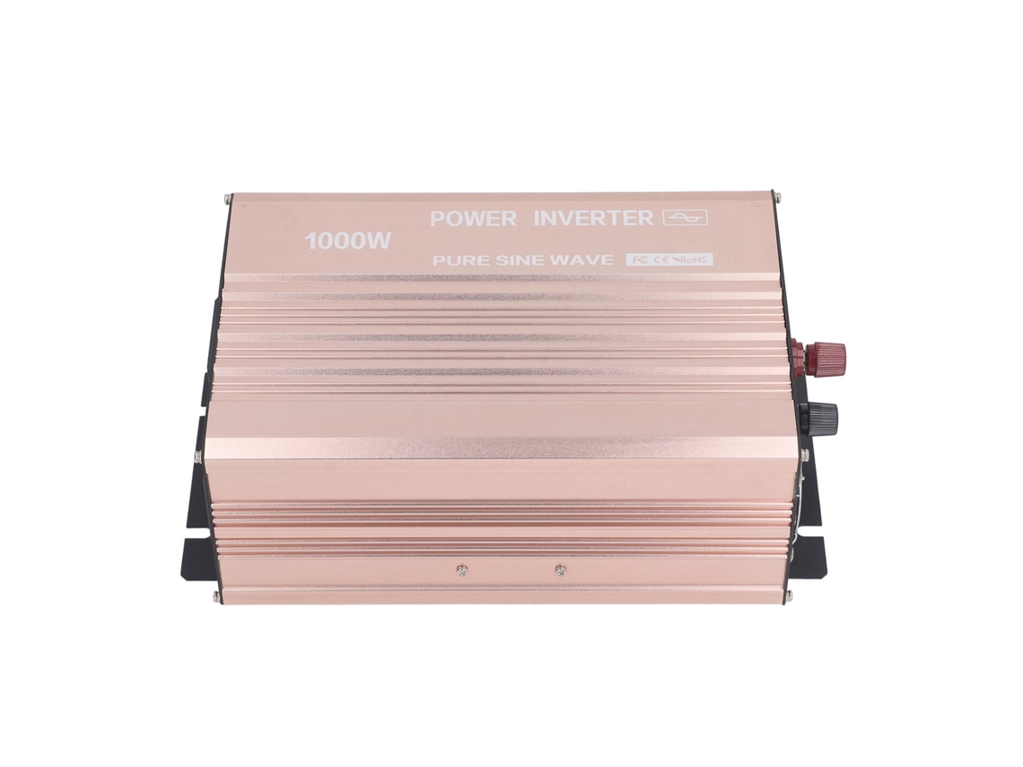 Convertidor de potencia para vehículos de onda sinusoidal pura de CC a CA de 1000 W con interfaz USB de 24 V a 110 V.
