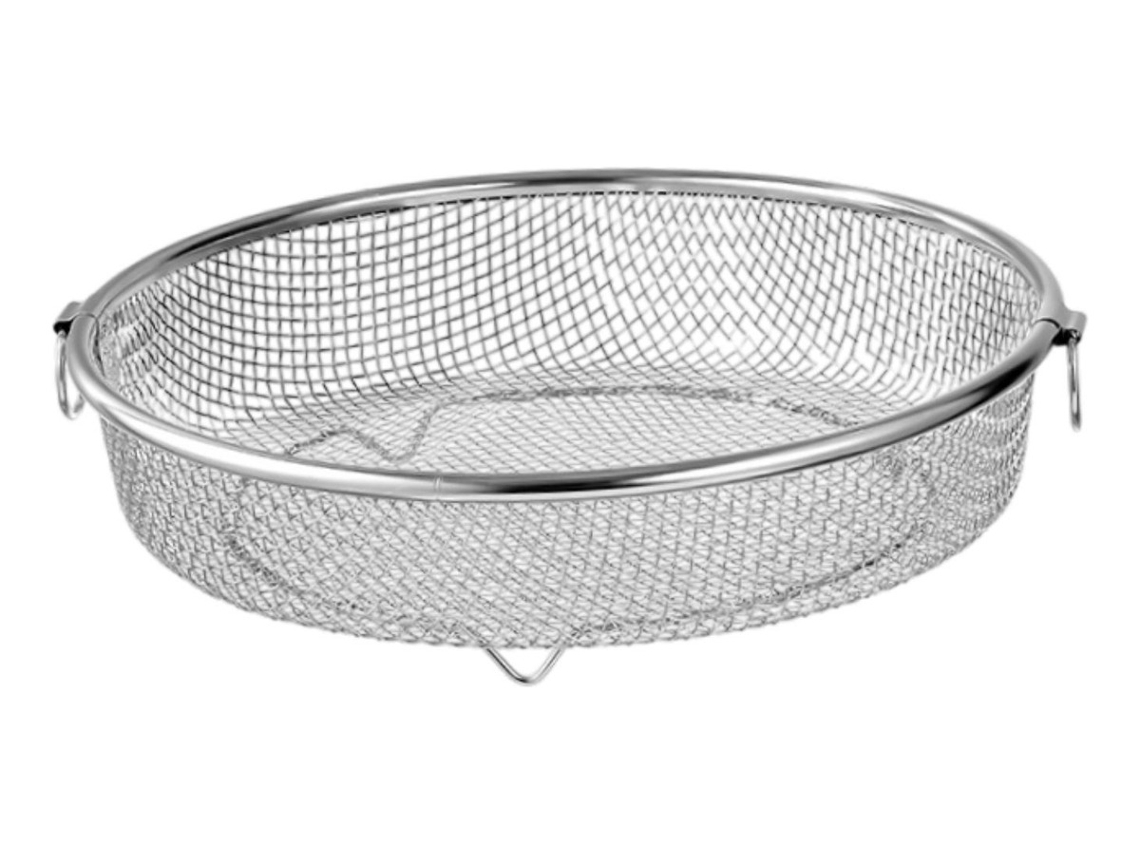 Cesta de drenaje para frutas y verduras de malla de alta resistencia de Lowmoose