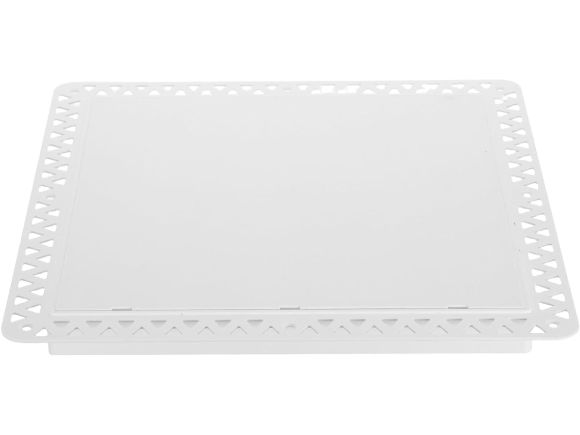Tapa Para Orificio De Pared De Plástico Abs Blanco 300x300
