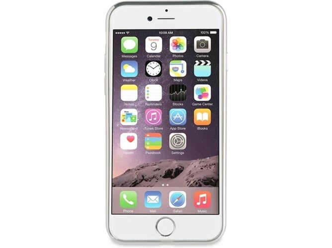 Funda iPhone 6, 6s, 7, 8 MUVIT Marco Bling Transparente