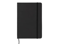 Cuaderno A5 De Piel Falsa, Portada Dura, Páginas Rayadas, Marcapáginas De Cinta Para Oficina, Estudio Y Vida Diaria