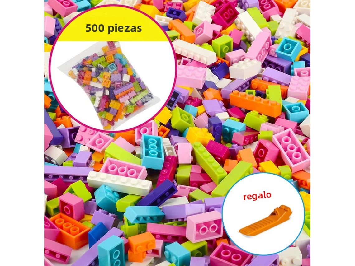 (500 piezas para niñas) Bloques de construcción para una ciudad creativa, compatibles con todas las marcas.