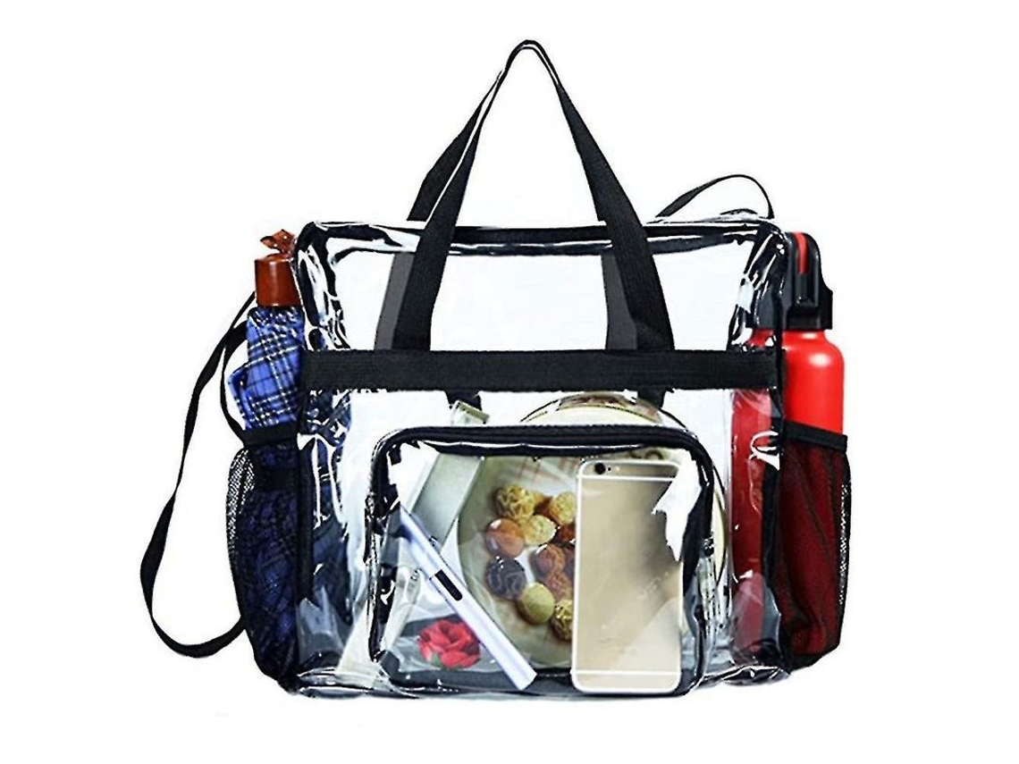 2026-bolsa Transparente Unisex Para Deportes Viaje Gimnasio Alberca Con Almacenamiento Amplio Y Aprobada Por Estadios