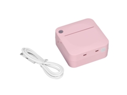 Impresora portátil Bluetooth (impresión sin tinta, papel térmico integrado)