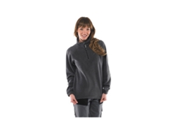 Polar Media Cremallera Monviso Gris