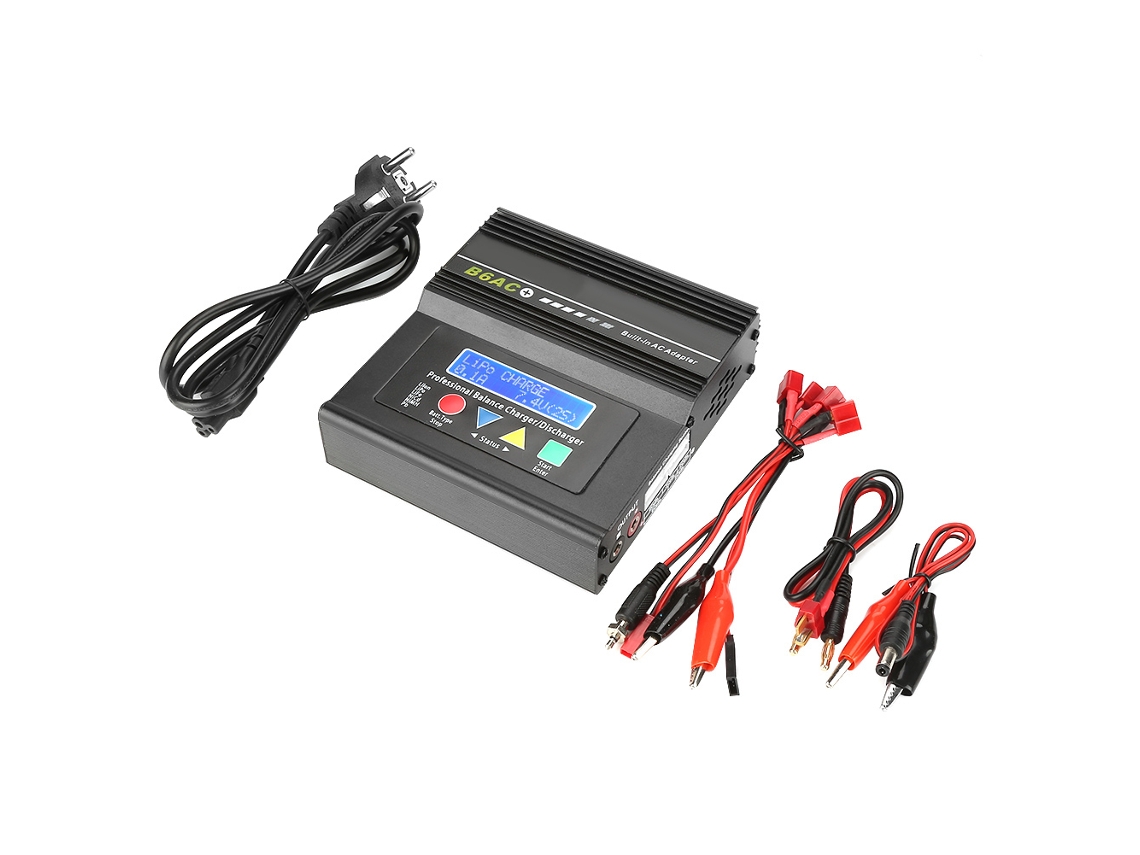 Cargador Y Descargador Multifunción De Equilibrio Para Baterías Liion Lipo Nicd Nimh Rc B6ac 50w