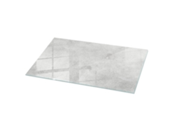 Tapa De Mesa Rectangular Espelharte (120x60 Cm - Textura De Hormigón Con Arañazos - Gris)