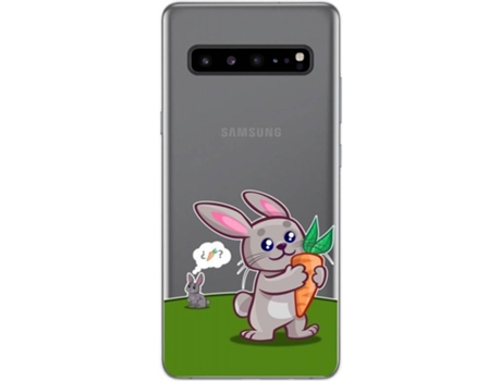 Carcasa Samsung Galaxy S10 5G TUMUNDOSMARTPHONE Conejo Multicolor