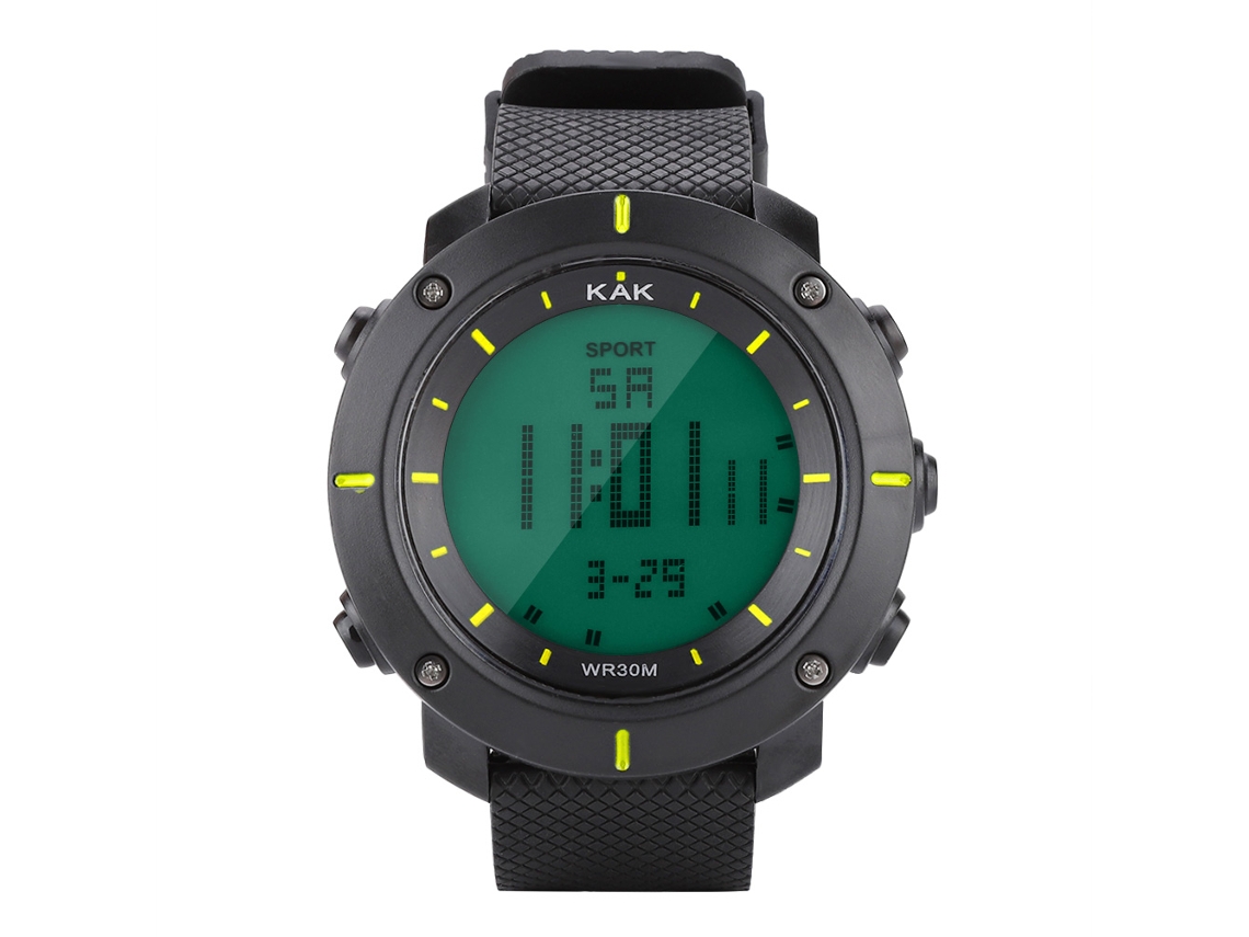 Pulsera Deportiva Multifuncional Impermeable Con Reloj Luminoso Y Batería Premium