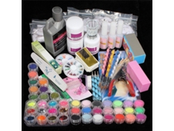Set De Uñas Acrílicas Y Gel Uv Para Manicura Diy Tienda De Belleza