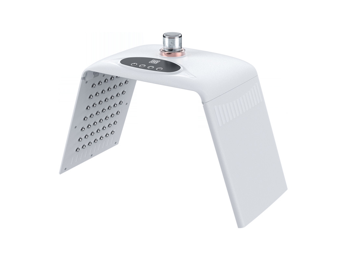 Dispositivo De Belleza Con Luz Led Rojo Y Azul Para Rejuvenecimiento Facial Y Cuello, Masajeador Anti-edad Y Firmador De Piel