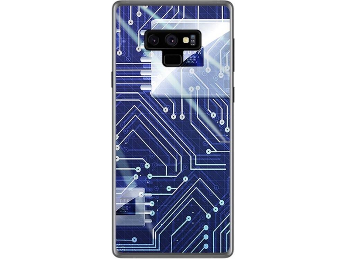 Carcasa Samsung Galaxy Note 9 TUMUNDOSMARTPHONE Circuito Multicolor