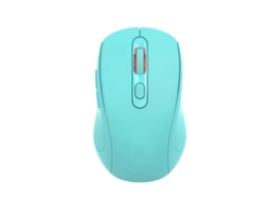 Ratón inalámbrico Yizhood W 718 2.4G, silencioso, recargable, Bluetooth, para juegos de PC y portátil, 1600 dpi, color azul