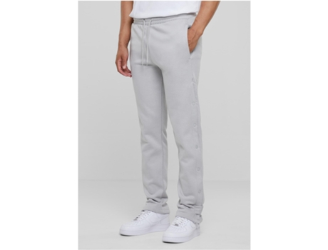 Chándale de Hombre para Fitness URBAN CLASSICS Chándal Botones Gt Gris (3XL)