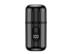 Mini afeitadora eléctrica portátil, recargable por USB, de bolsillo para viajes, lavable y con cable. Rosewell
