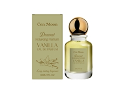 Misteriosa fragancia de ámbar y vainilla con un aura aromática.