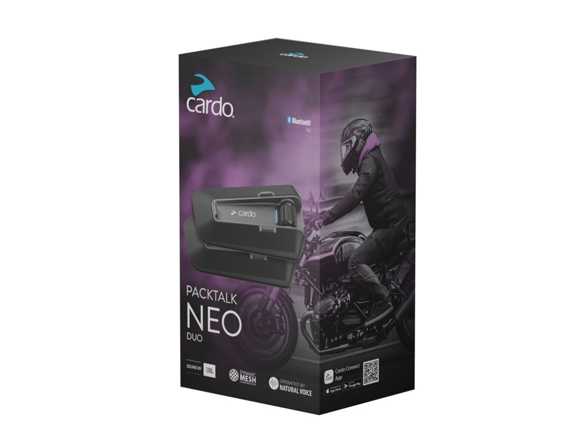 Intercomunicador Bluetooth para moto CARDO Neo Single