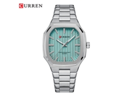 Reloj Cuadrado De Esfera Pequeña (verde) Resistente Al Agua Reloj Casual Reloj Sencillo Para Parejas