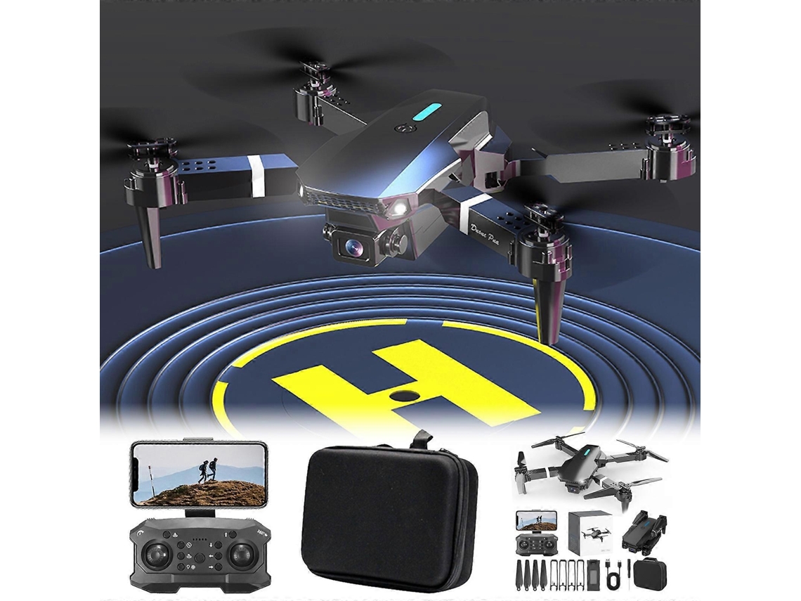 Dron Con Cámara Fpv Hd 1080p, Control Remoto, Juguetes, Regalos Para Niños Y Niñas, Con Mantenimiento De Altitud, Modo Sin Cabeza, Ajuste De Velocidad_ozo