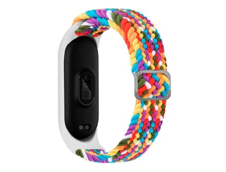 Pulsera Solo Nylon Com Fivela Ajustável GIFT4ME para Xiaomi Mi Band 6 - Colorido