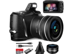 Cámara Digital 4k Para Fotografía Y Vídeo. Cámara Para Vlogging De 48 Pulgadas.