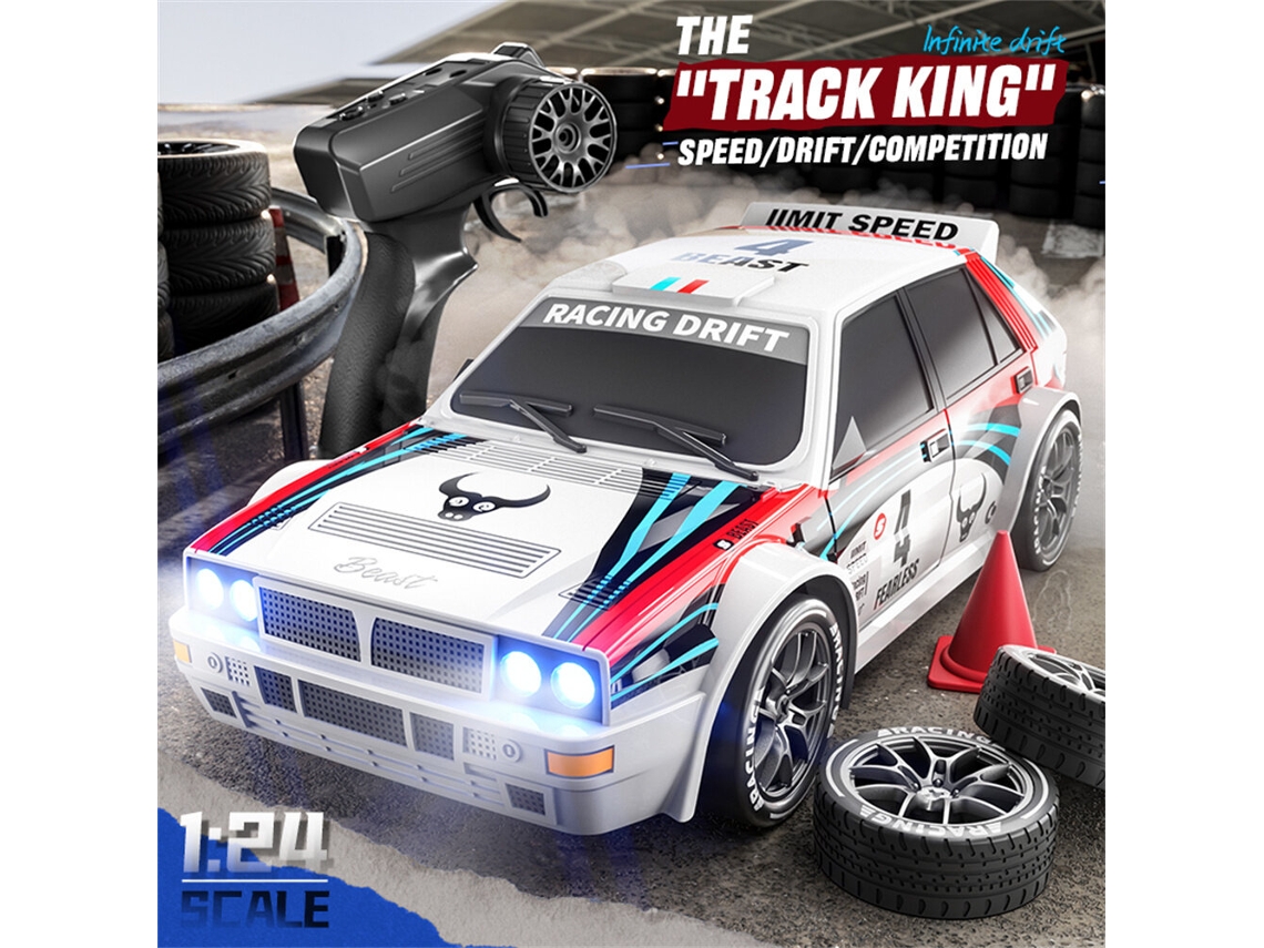 Una Bateríazll Sg204 Pro Rtr 1/24 2.4g 4wd Drift Mini Led Alta Velocidad On-road Regalo Niños Juguetes