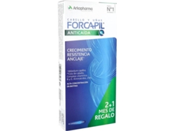 Suplemento Alimenticio ARKOPHARMA Forcapil Pack Anticaída 2 + 1 (90 Comprimidos)