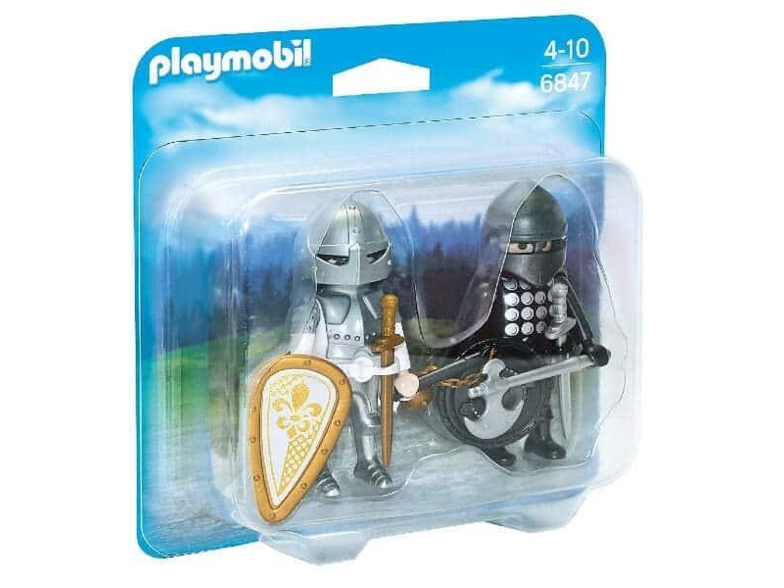 PLAYMOBIL Knights: Duo Pack Caballeros (Edad Mínima: 4)