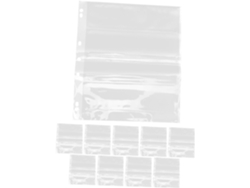 Juego de 10 protectores impermeables para negativos fotográficos con orificios para un almacenamiento y organización seguros de los negativos ET Gokoco