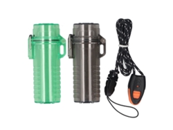 2 Tubos De Almacenamiento De Plástico Impermeables Para Camping Y Viajes Al Aire Libre, Color Negro Y Verde.