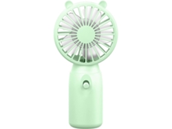 Mini ventilador de mesa portátil USB para uso doméstico y exterior.
