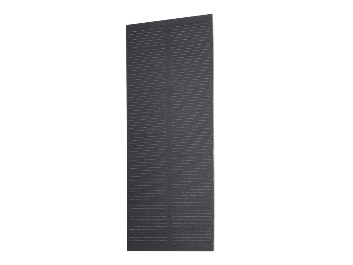 Panel solar de 1,3 W y 5 V en silicio monocristalino, IP65, cargador portátil para batería de 3,7 V, lámpara de jardín (sin marca)