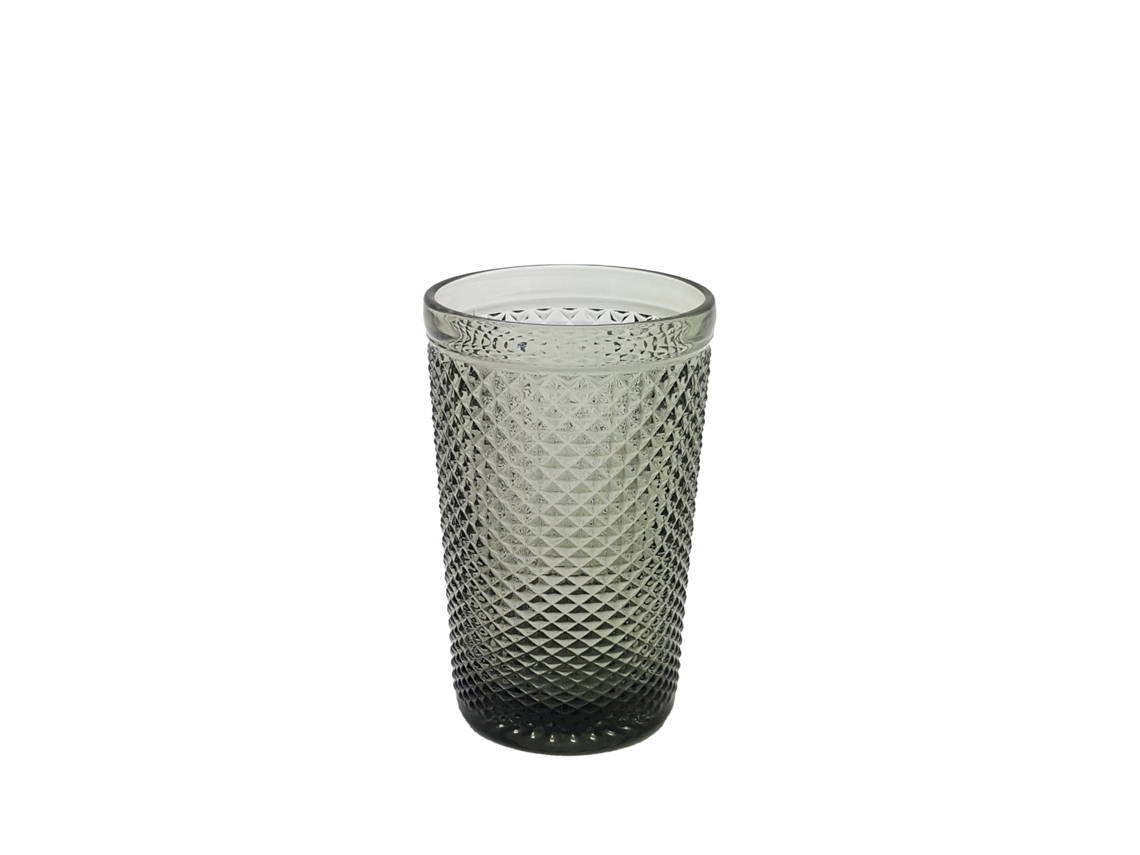 Conjunto de 6 Vasos MY GLASS Bicos Gris 350 ml