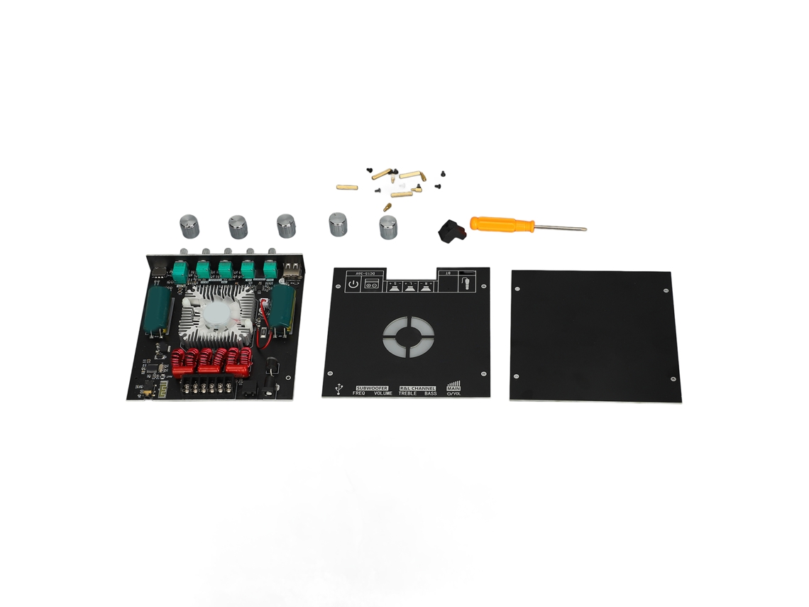 Placa Amplificadora De Potencia Bluetooth Digital De 2.1 Canales Con Chip Tda7498e
