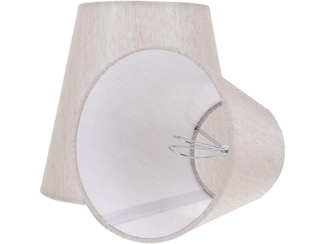 Juego De 2 Lámparas De Mesa De Tela Para Uso En Interiores.