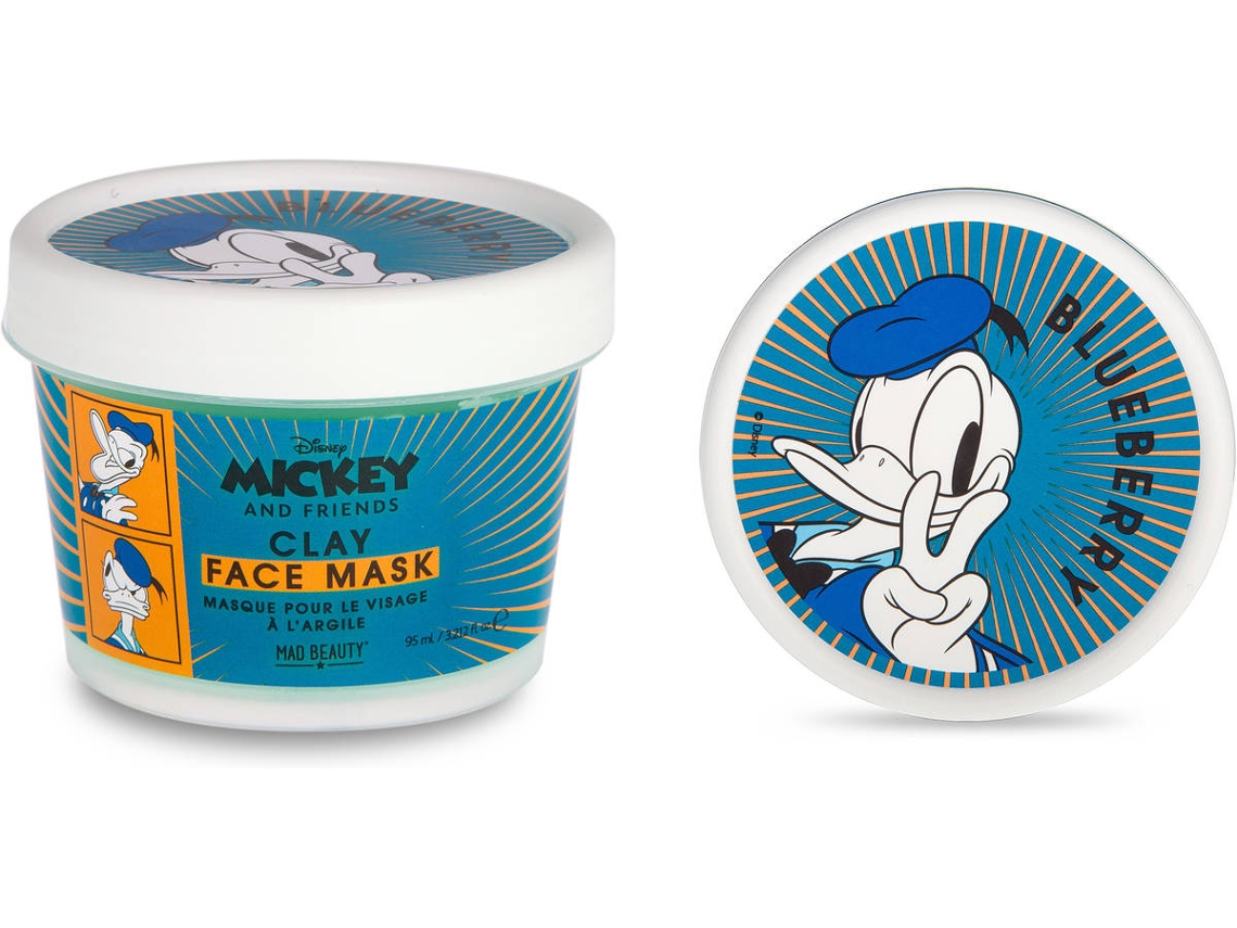 Mascarilla Facial MAD BEAUTY Argila Mirtilos Disney Donald (95ml)