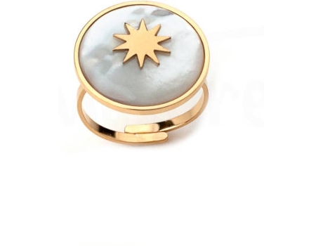 Anillo MISSTREND Zizila (Acero Inoxidable - Dorado - Ajustable)