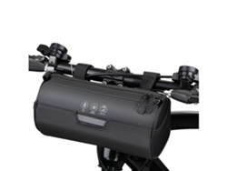Bolsa impermeable para manillar de bicicleta, bolsa enrollable para manillar de bicicleta con gran área reflectante, bolsa delantera para bicicleta Gusshious
