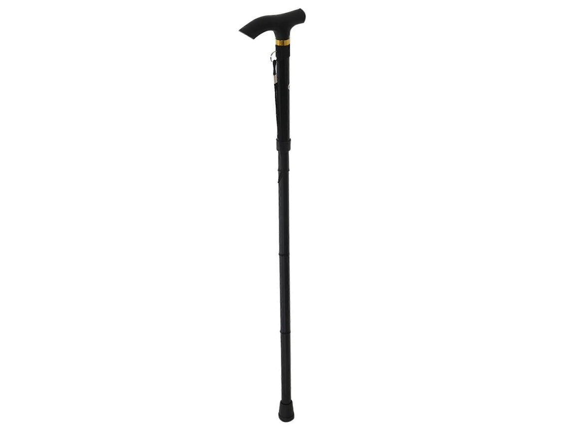 Bastón plegable, ajustable, ligero y retráctil, perfecto para ayudar en las actividades de la vida diaria.