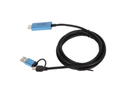 Adaptador USB a HDMI, convertidor USB tipo C Plug and Play