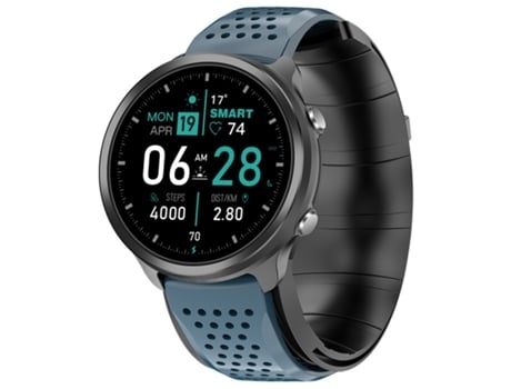 Relojes Inteligentes Multifuncionales Pantalla Full Touch Ips HD 1 3 Pulgadas 30 Días En Espera Azul AUJEZON