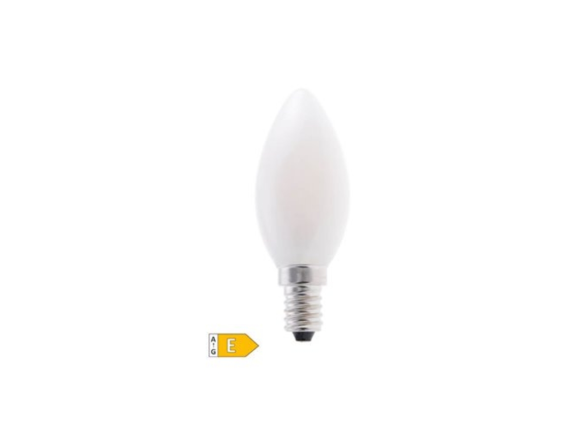 Bombilla LED tipo vela Crystal Series, 4 W, E14, 4000 K, GSC